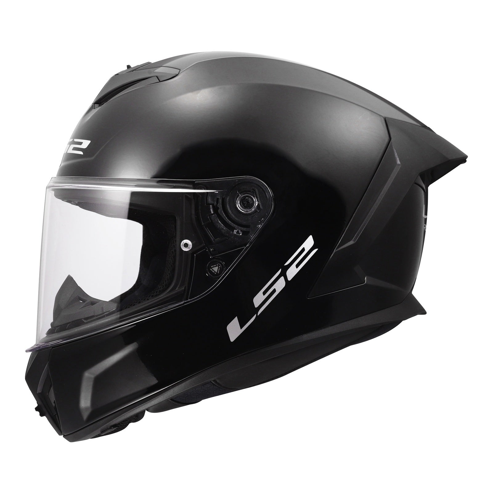 LS2 FF820 Rapid III Solid Helmet – Gloss Black (M) LS2FF820GBM#