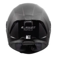LS2 FF820 Rapid III Solid Helmet – Gloss Black (M) LS2FF820GBM#