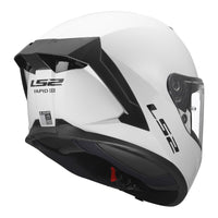 LS2 FF820 Rapid III Solid Helmet – Gloss White (3XL) LS2FF820GW3XL#