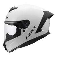 LS2 FF820 Rapid III Solid Helmet – Gloss White (M) LS2FF820GWM#