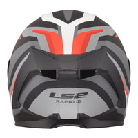 LS2 FF820 Rapid III Hyper Helmet – Black / Red (L) LS2FF820HBRL#