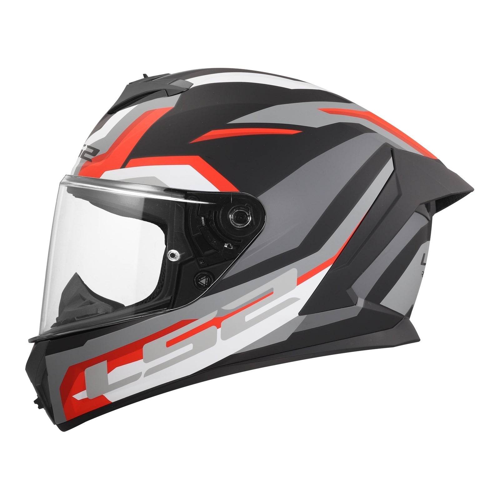 LS2 FF820 Rapid III Hyper Helmet – Black / Red (M) LS2FF820HBRM#