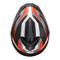 LS2 FF820 Rapid III Hyper Helmet – Black / Red (M) LS2FF820HBRM#