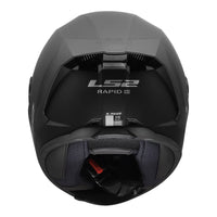 LS2 FF820 Rapid III Solid Helmet – Matte Black (L) LS2FF820MBL#