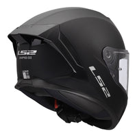 LS2 FF820 Rapid III Solid Helmet – Matte Black (L) LS2FF820MBL#