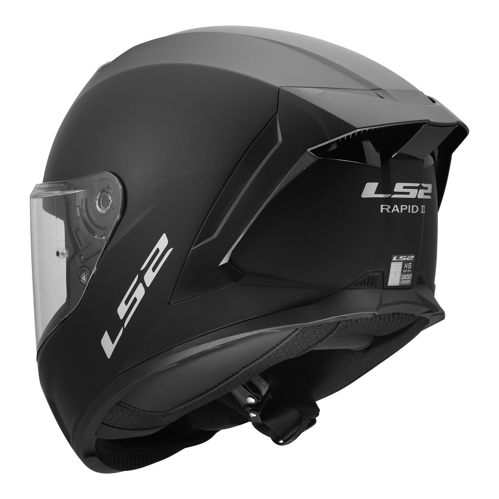 LS2 FF820 Rapid III Solid Helmet – Matte Black (XL) LS2FF820MBXL#