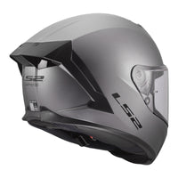 LS2 FF820 Rapid III Solid Helmet – Matte Titanium (2XL) LS2FF820MT2XL#