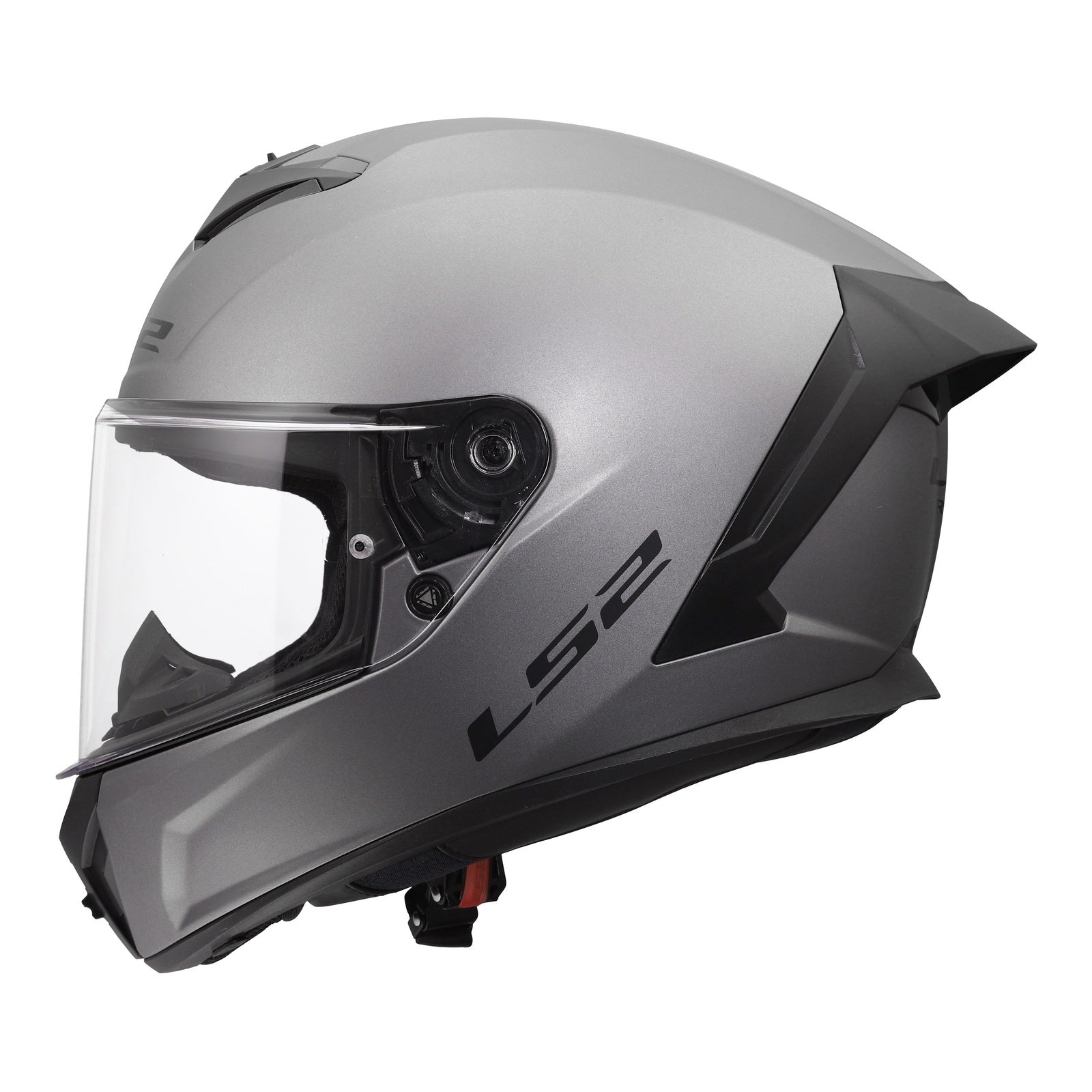 LS2 FF820 Rapid III Solid Helmet – Matte Titanium (L) LS2FF820MTL#