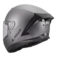 LS2 FF820 Rapid III Solid Helmet – Matte Titanium (XL) LS2FF820MTXL#