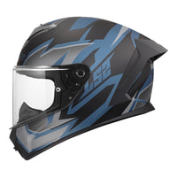 LS2 FF820 Rapid III Xtrem Helmet – Black / Blue / Petrol (2XL) LS2FF820XBBP2XL#