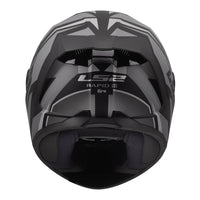 LS2 FF820 Rapid III Xtrem Helmet – Black / Grey (L) LS2FF820XBGL#