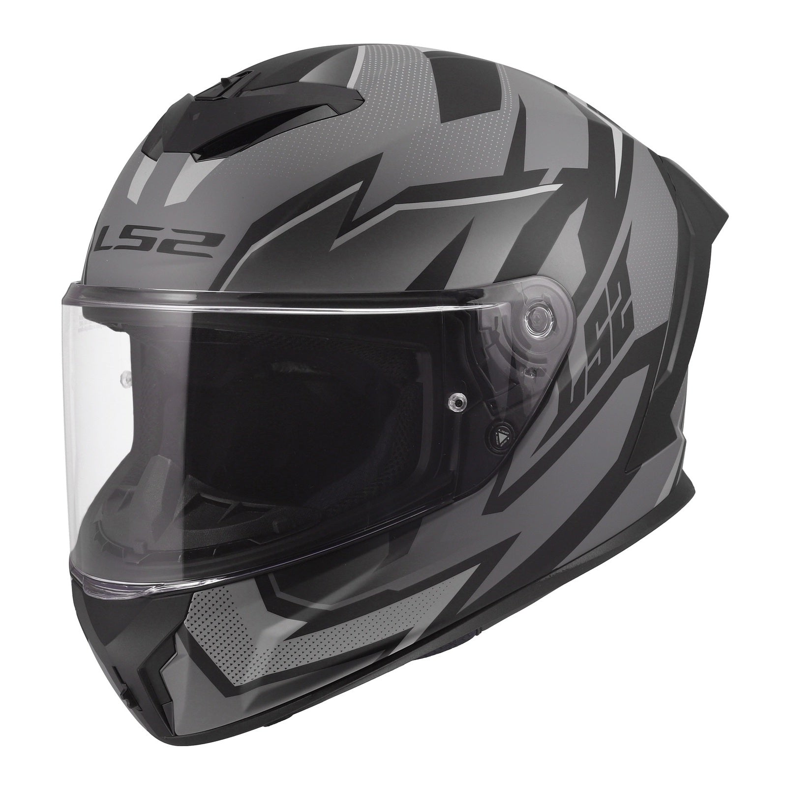 LS2 FF820 Rapid III Xtrem Helmet – Black / Grey (S) LS2FF820XBGS#