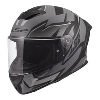 LS2 FF820 Rapid III Xtrem Helmet – Black / Grey (XL) LS2FF820XBGXL#