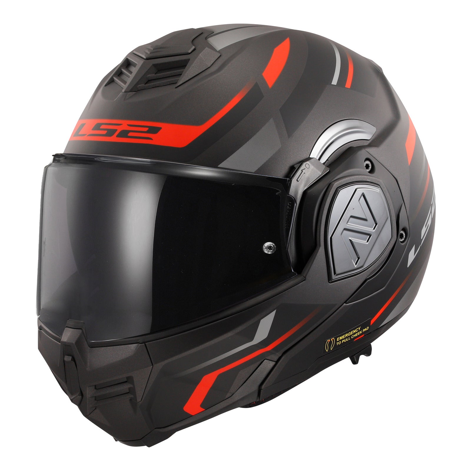 LS2 FF906 Advant (3XL) Kuka - Matte Black / Red 06 LS2FF906KMBR3XL#