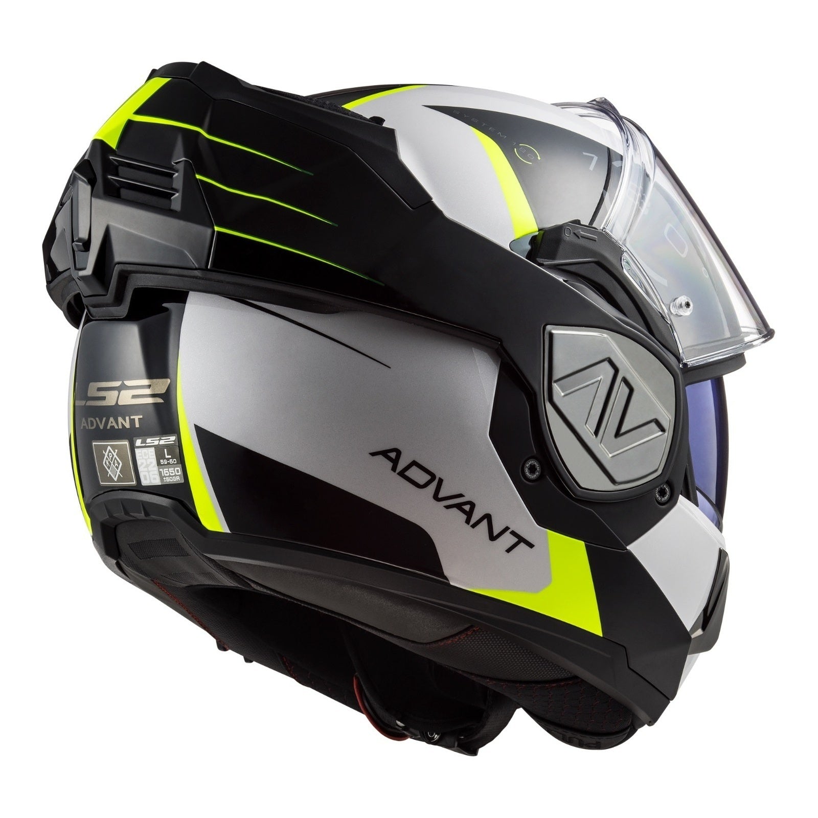 LS2 FF906 Advant (3XL) Codex - White / Black 06 LS2FF906WHTBK3XL#