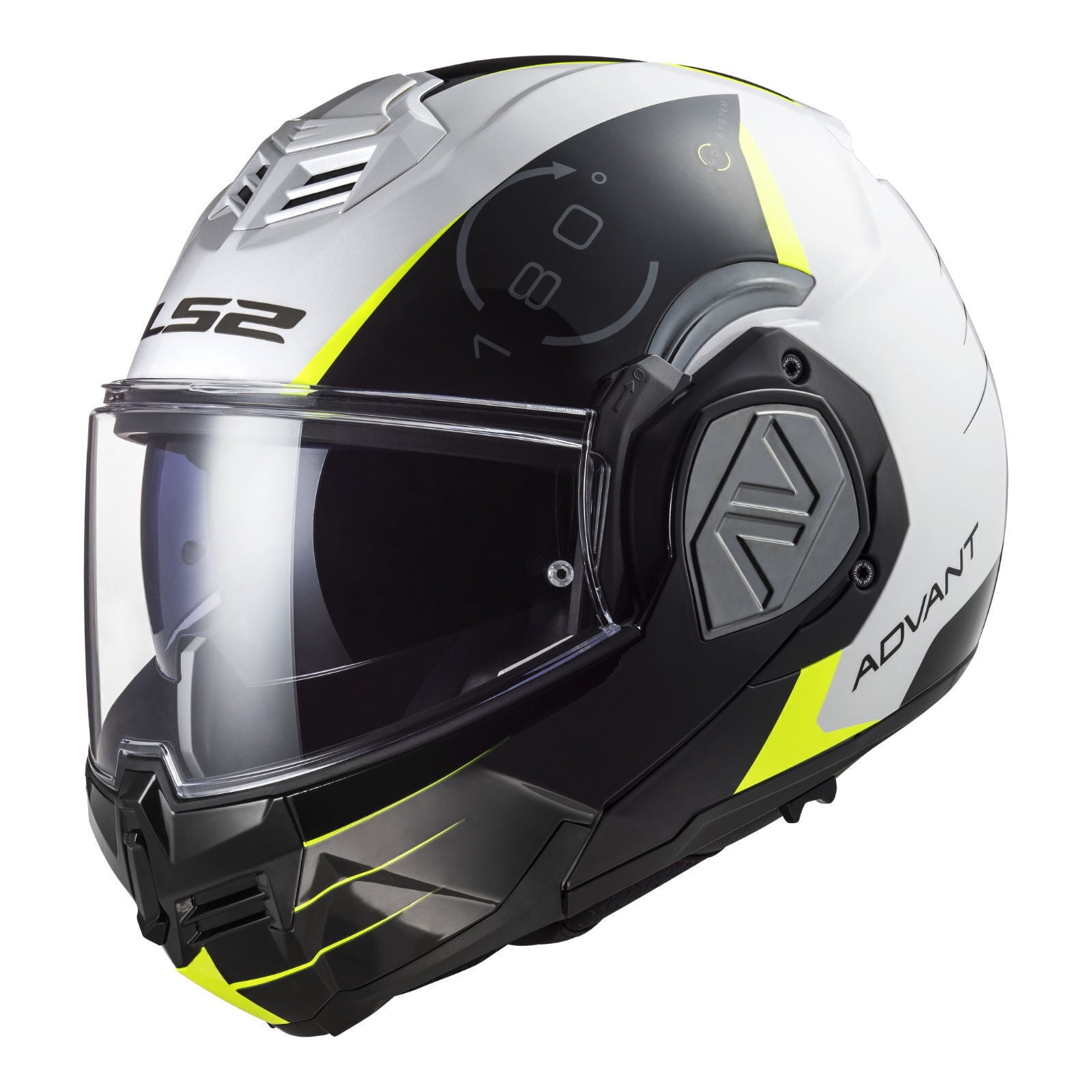 LS2 FF906 Advant (S) Codex - White / Black 06 LS2FF906WHTBKS#