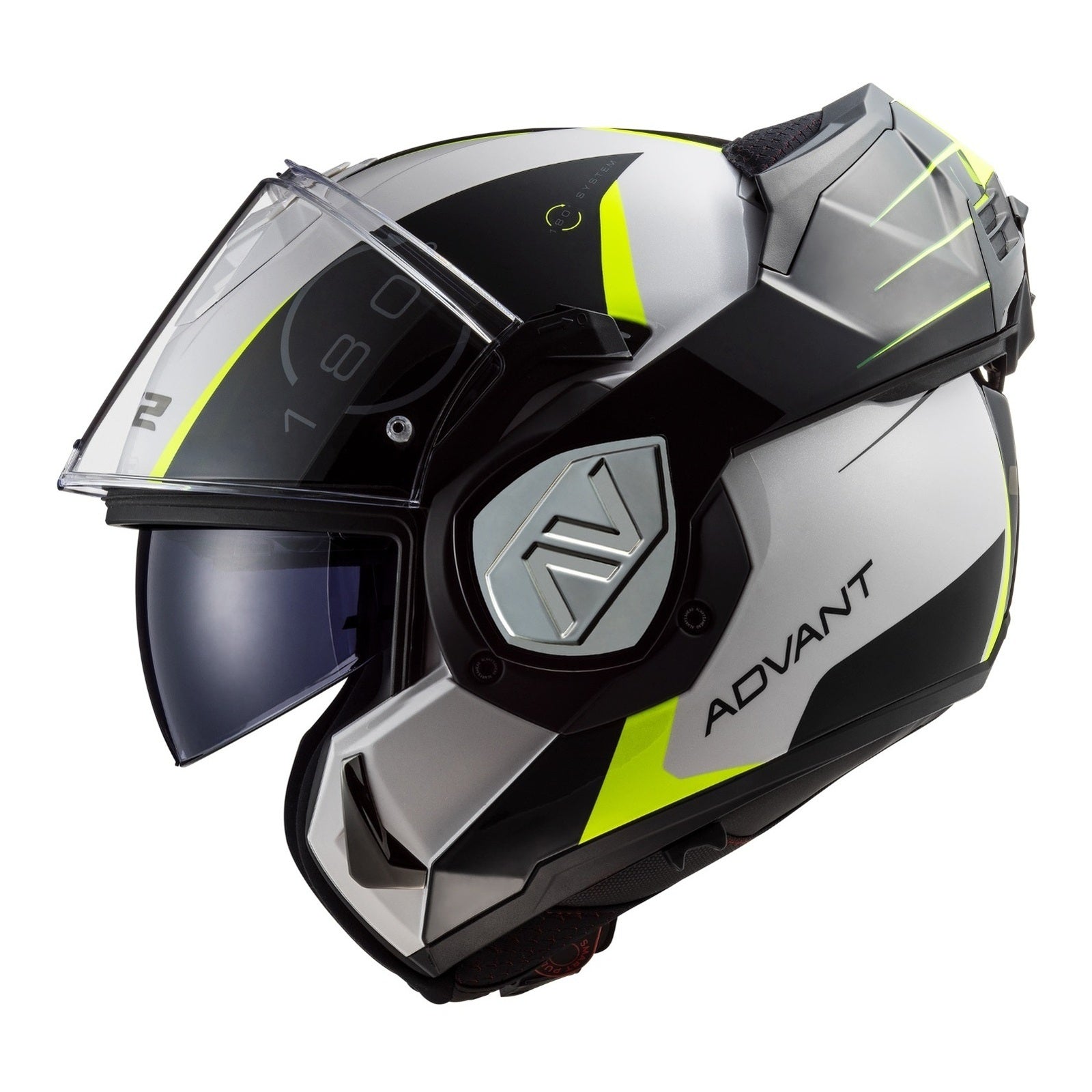 LS2 FF906 Advant (S) Codex - White / Black 06 LS2FF906WHTBKS#