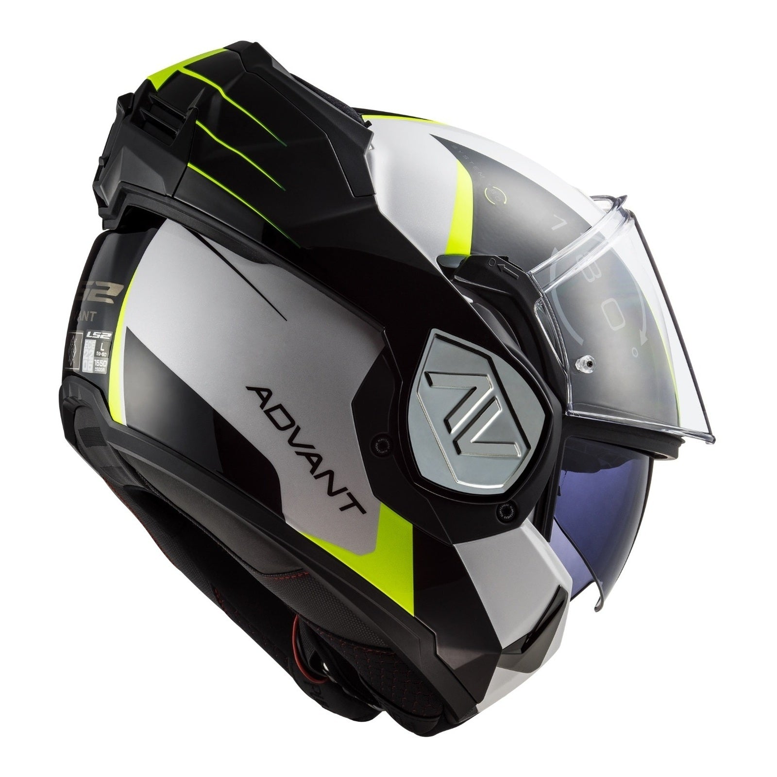 LS2 FF906 Advant (S) Codex - White / Black 06 LS2FF906WHTBKS#