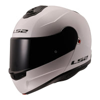 LS2 FF908 Strobe II Flip Front (S) - White 06 LS2FF9082WHTS#
