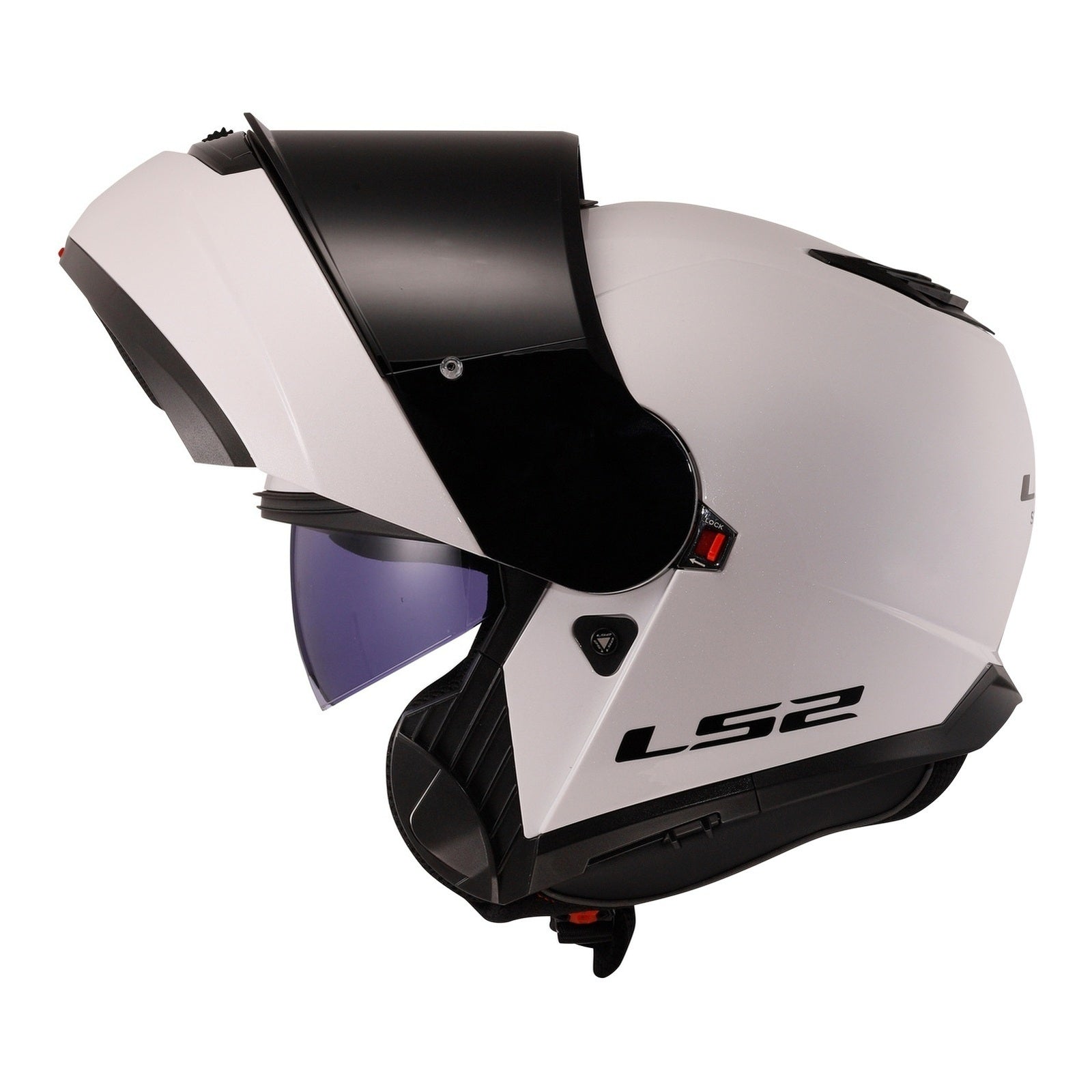 LS2 FF908 Strobe II Helmet - White (XL) LS2FF9082WHTXL#