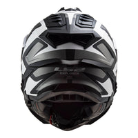 LS2 MX701 Explorer (3XL) Alter - Matte Black/White 06 LS2MX701ALTBW3XL#