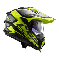 LS2 MX701 Explorer (3XL) Alter - Matte Black / Hi-Vis Yellow LS2MX701ALTMBY3XL#