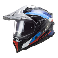 LS2 MX701 Explorer Carbon (S) Frontier - Black / Blue LS2MX701BLKTITS#