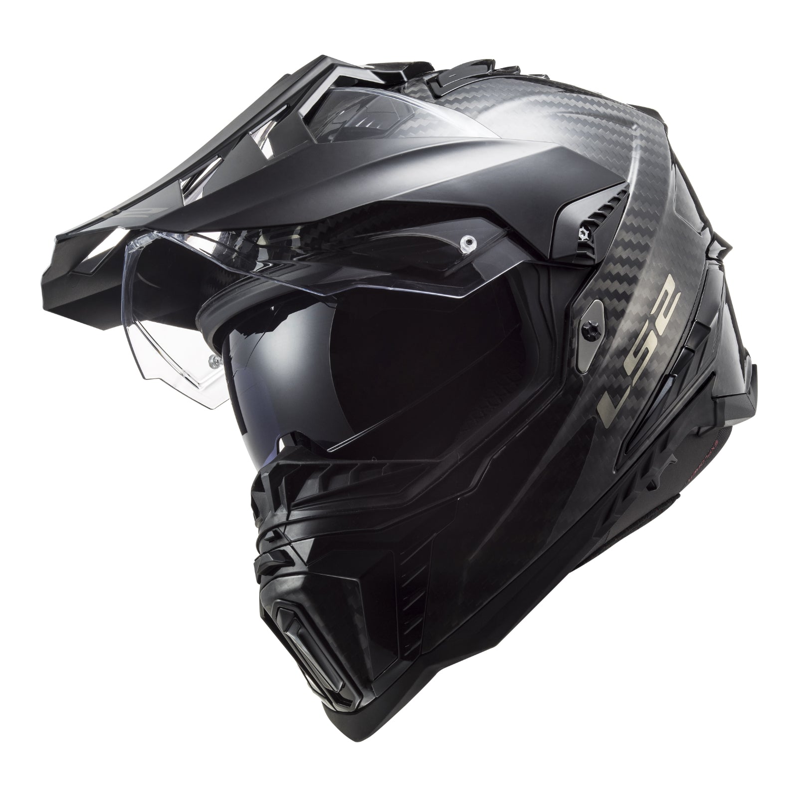 LS2 MX701 Explorer Carbon (M) - Carbon LS2MX701GLOSSCM#