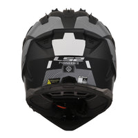 LS2 MX702 Pioneer II (L) Hill - Matte Black / White 06 LS2MX702HMBWL#