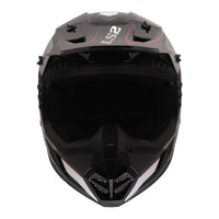 LS2 MX706 COZ Arched Helmet - Black / Silver / Titanium (L) LS2MX706ABSTL#