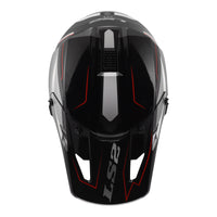 LS2 MX706 COZ Arched Helmet - Black / Silver / Titanium (L) LS2MX706ABSTL#