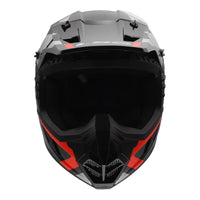LS2 MX706 COZ Frontier II Helmet - Red / Black / Titanium (2XL) LS2MX706FRBT2XL#