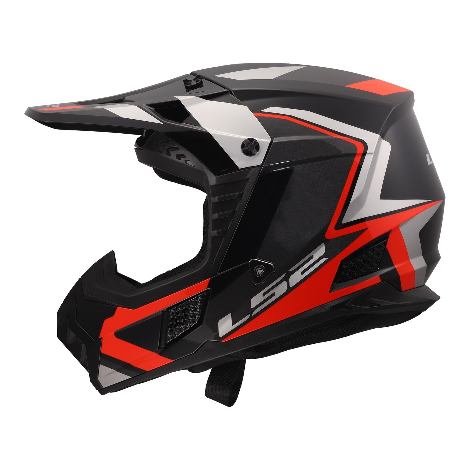 LS2 MX706 COZ Frontier II Helmet - Red / Black / Titanium (M) LS2MX706FRBTM#