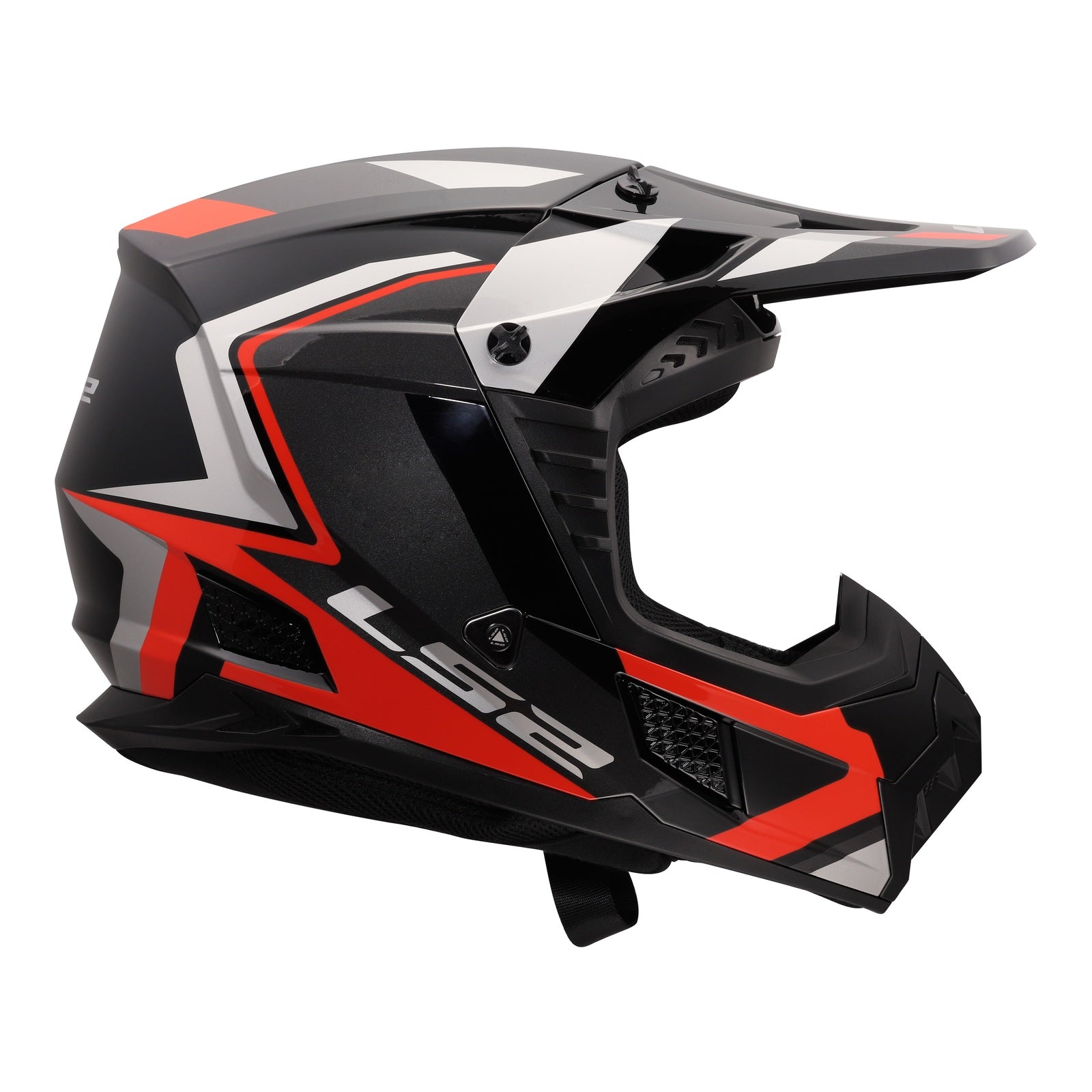 LS2 MX706 COZ Frontier II Helmet - Red / Black / Titanium (M) LS2MX706FRBTM#