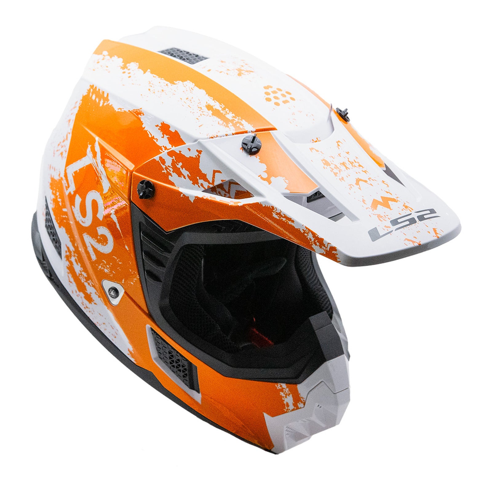 LS2 MX706 COZ (2XL) Hyde - Orange / White 06 LS2MX706HORGWH2XL#