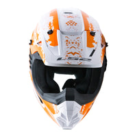 LS2 MX706 COZ (2XL) Hyde - Orange / White 06 LS2MX706HORGWH2XL#