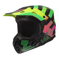 LS2 MX706J COZ Junior Helmet - Chromatic Black / Hi-Vis Pink (L) LS2MX706JCBHVYPYL#