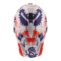 LS2 MX706J COZ Fantasy Junior Helmet - Matte White / Red / Blue 06 (L) LS2MX706JFWRBYL#