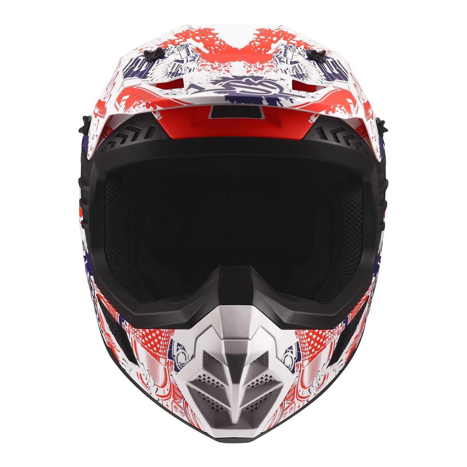 LS2 MX706J COZ Fantasy Junior Helmet - Matte White / Red / Blue 06 (S) LS2MX706JFWRBYS#
