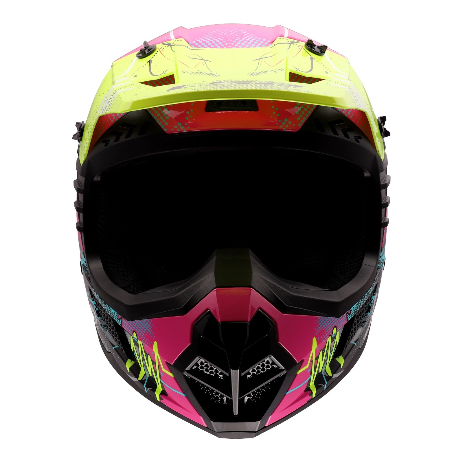 LS2 MX706J COZ Gorilla Junior Helmet - Gloss Purple (L) LS2MX706JGBPYL#