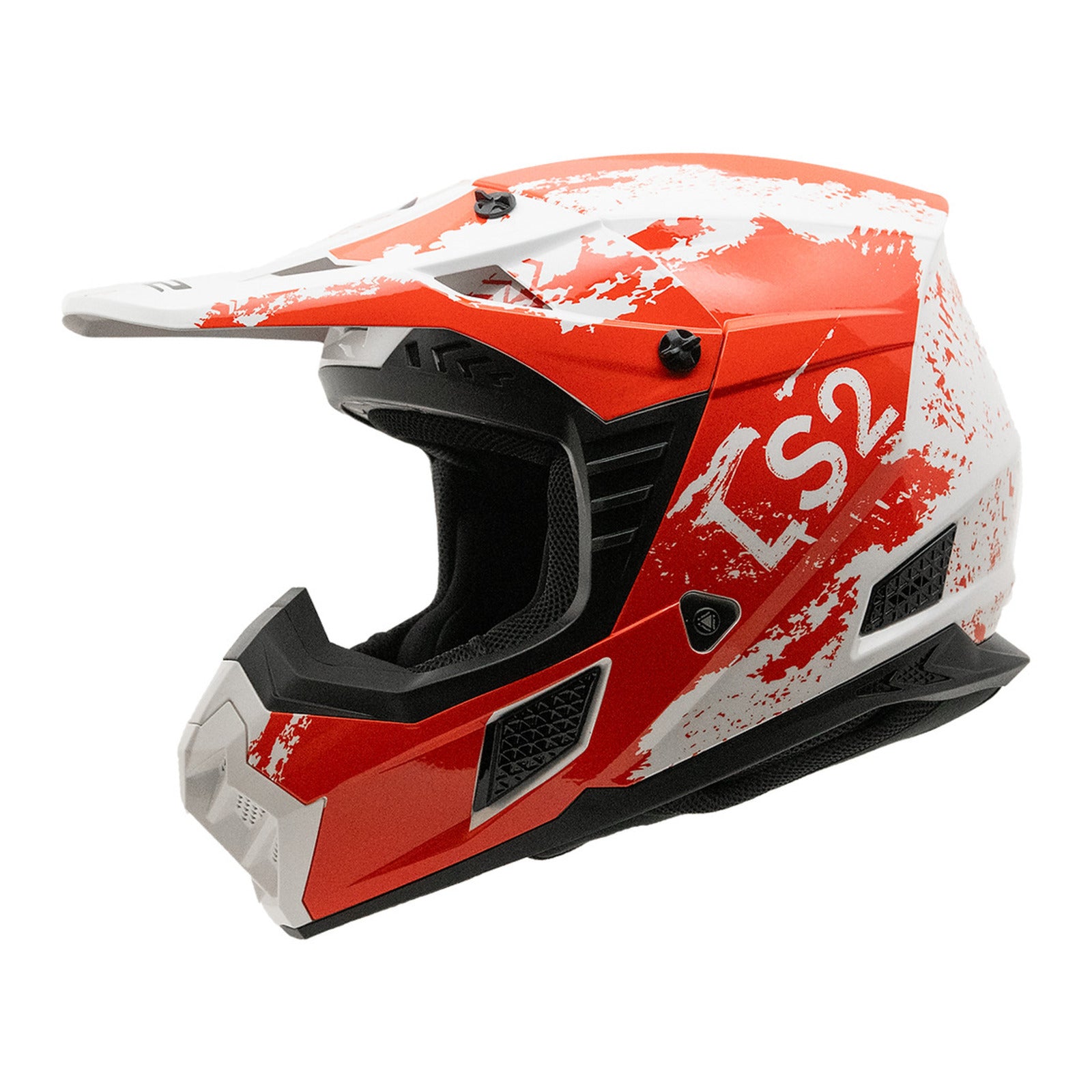 LS2 MX706J COZ Hyde Junior Helmet - Red/White (YL) LS2MX706JHREDWHYL#
