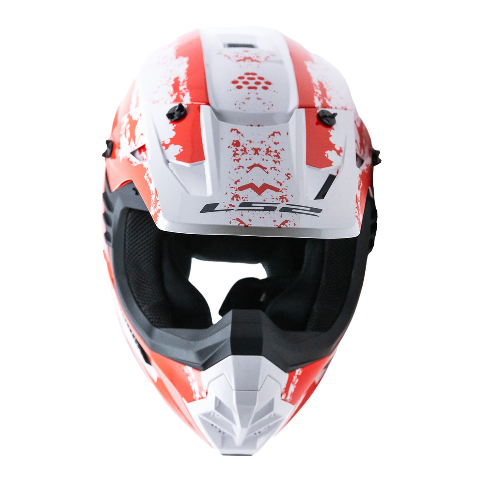 LS2 MX706J COZ Hyde Junior Helmet - Red/White (YS) LS2MX706JHREDWHYS#