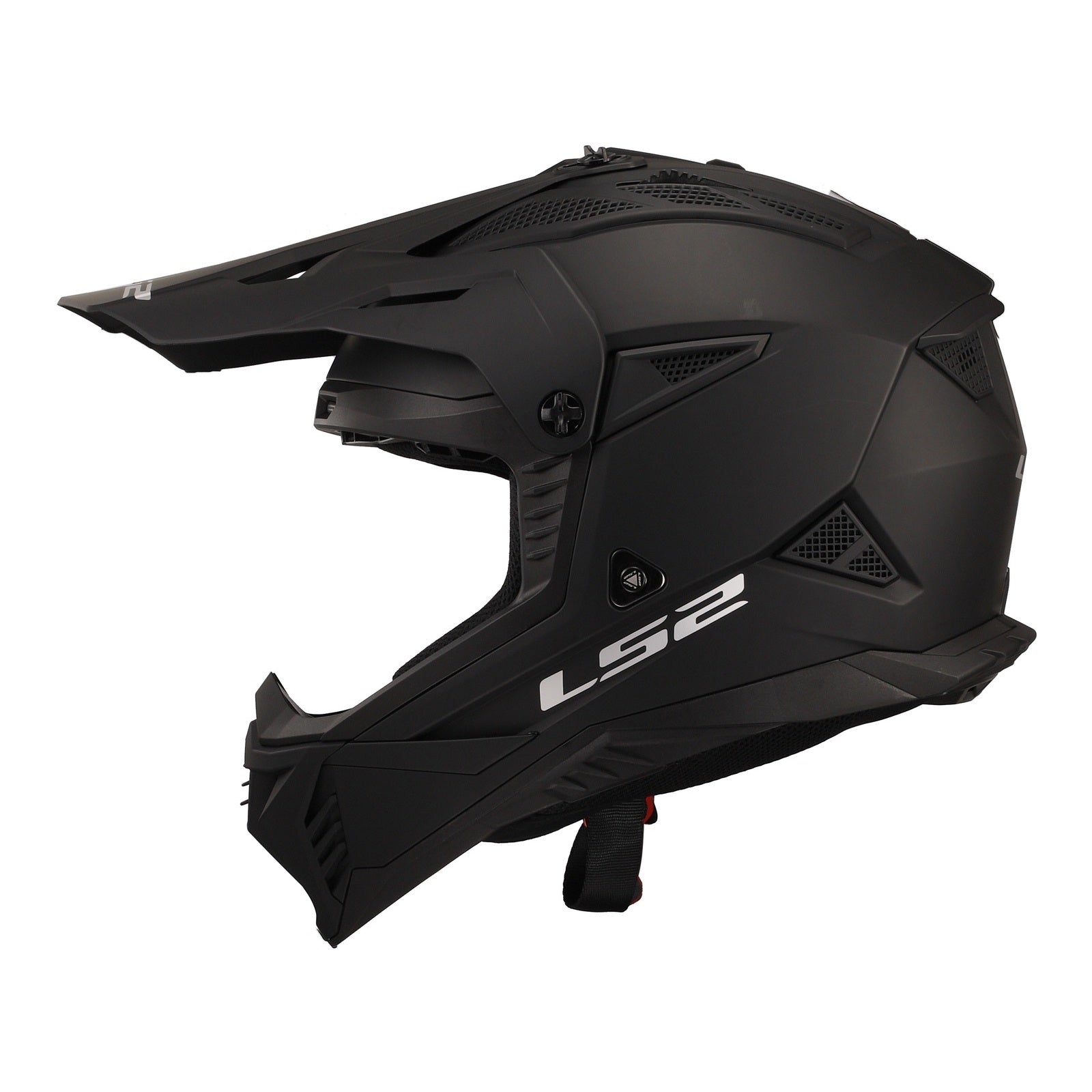 LS2 MX708 Fast II (M) Matte Black 06 LS2MX708MBM#
