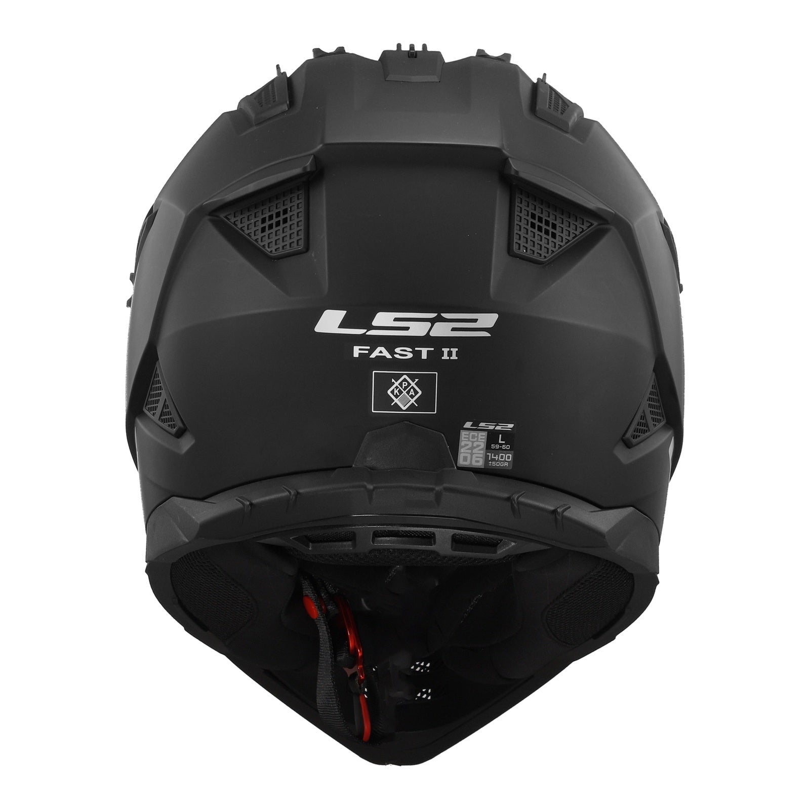 LS2 MX708 Fast II (S) Matte Black 06 LS2MX708MBS#
