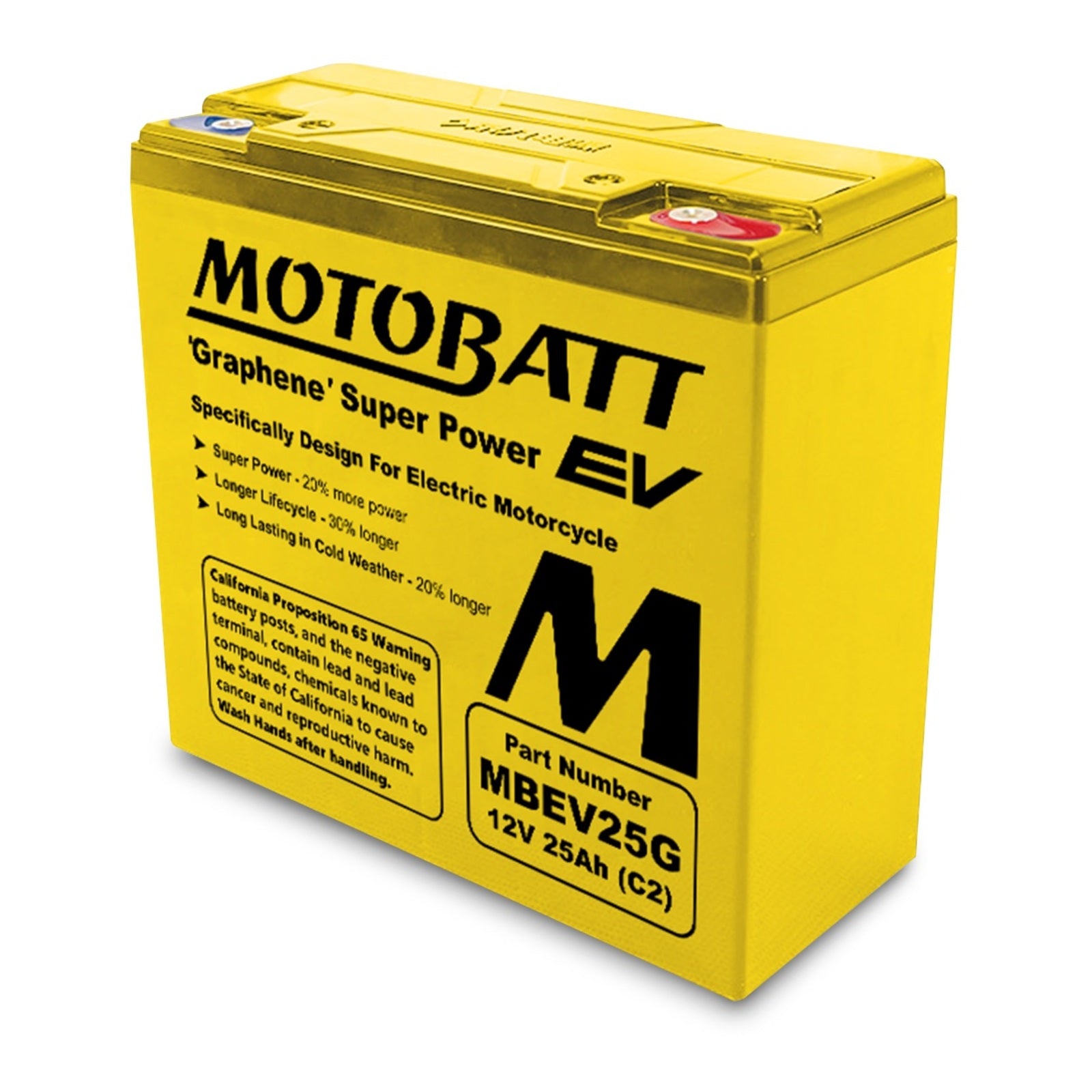 MBEV25G Motobatt EV Battery (4pcs/carton) MBEV25G#