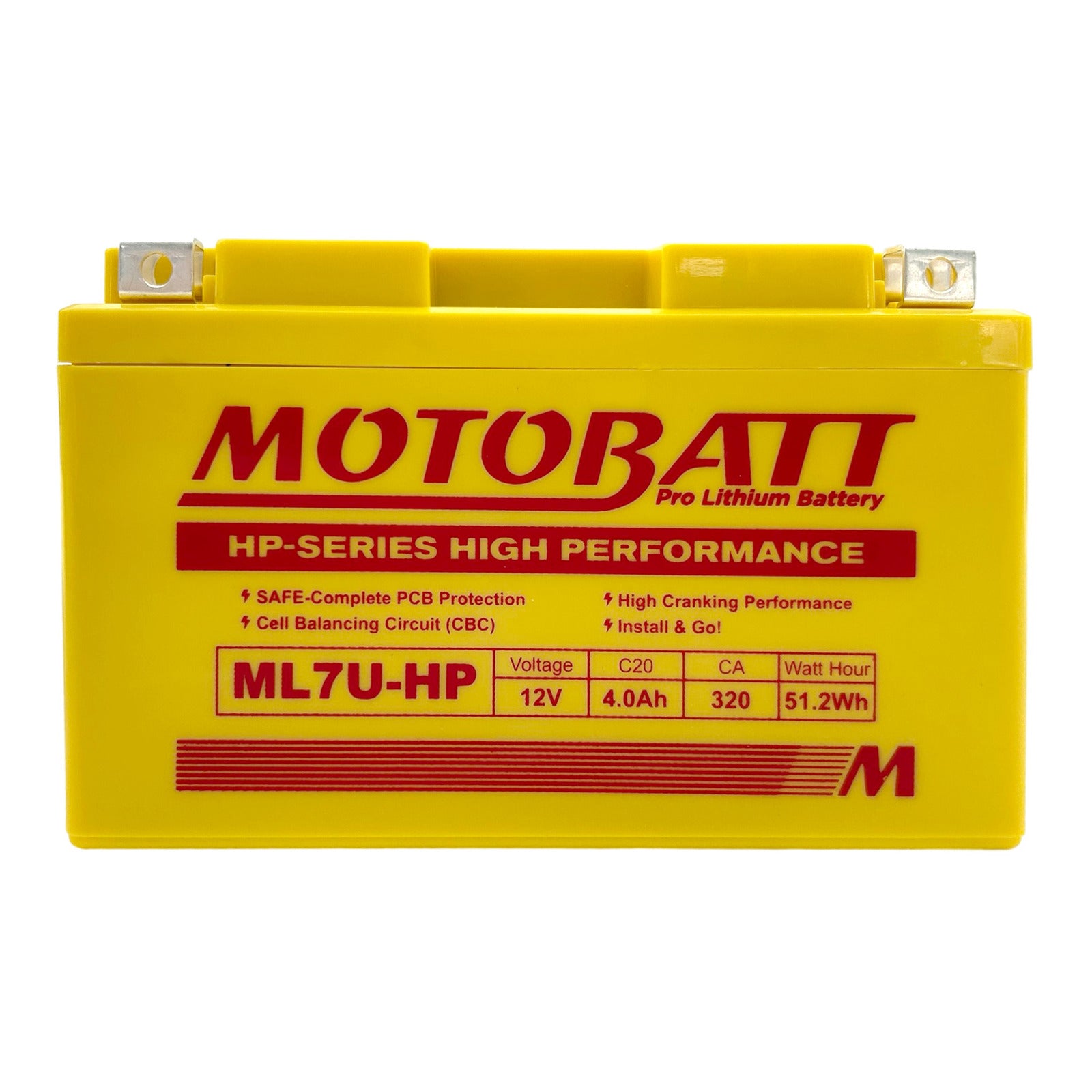 Motobatt Pro Lithium Battery ML7U-HP *8 MBL7UHP#