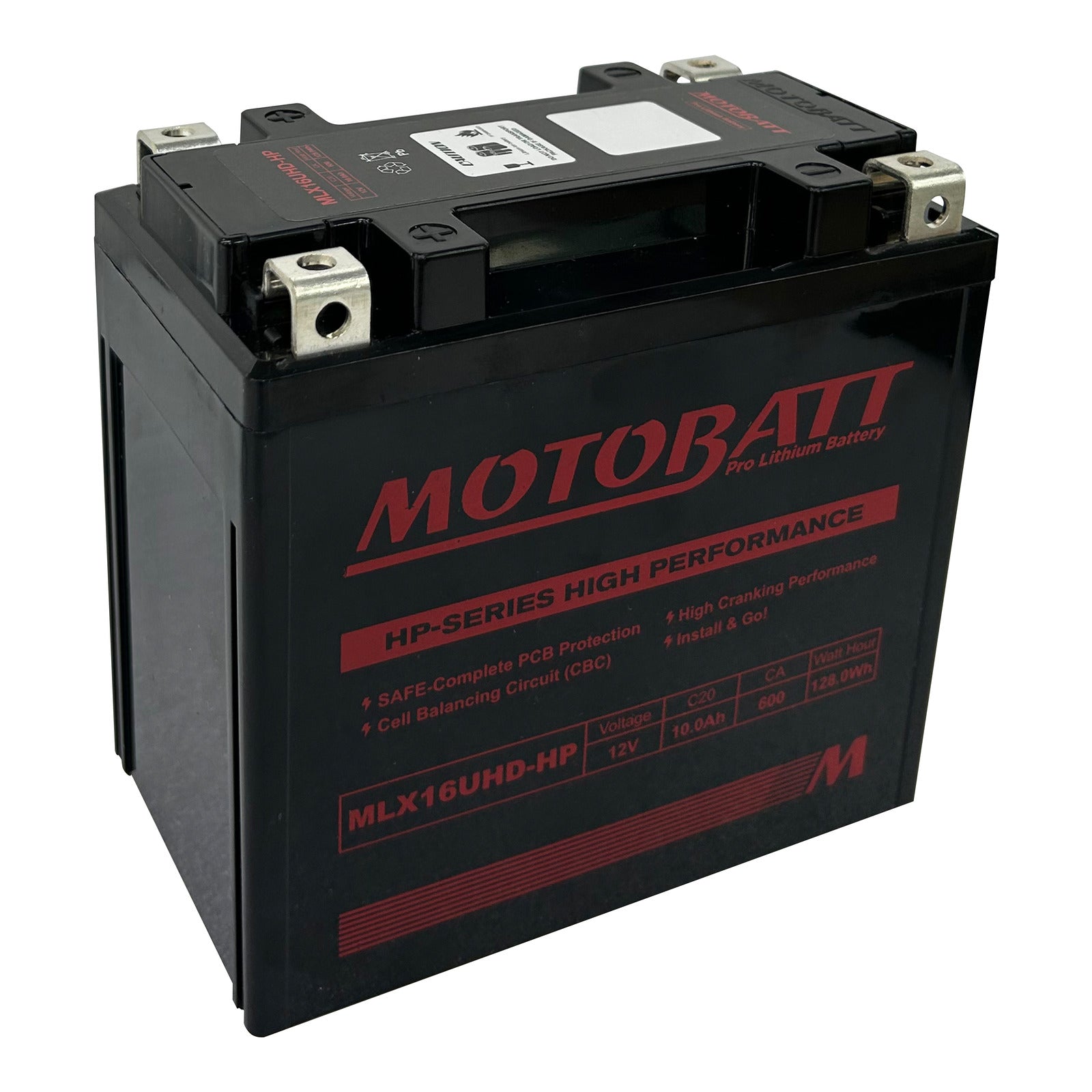 Motobatt Pro Lithium Battery MLX16UHD-HP *4 MBLX16UHDHP#