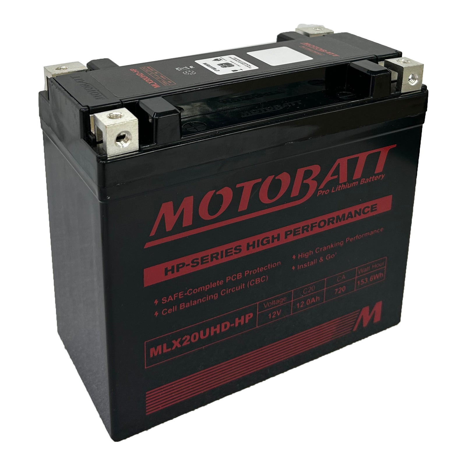 Motobatt Pro Lithium Battery MLX20UHD-HP *4 MBLX20UHDHP#