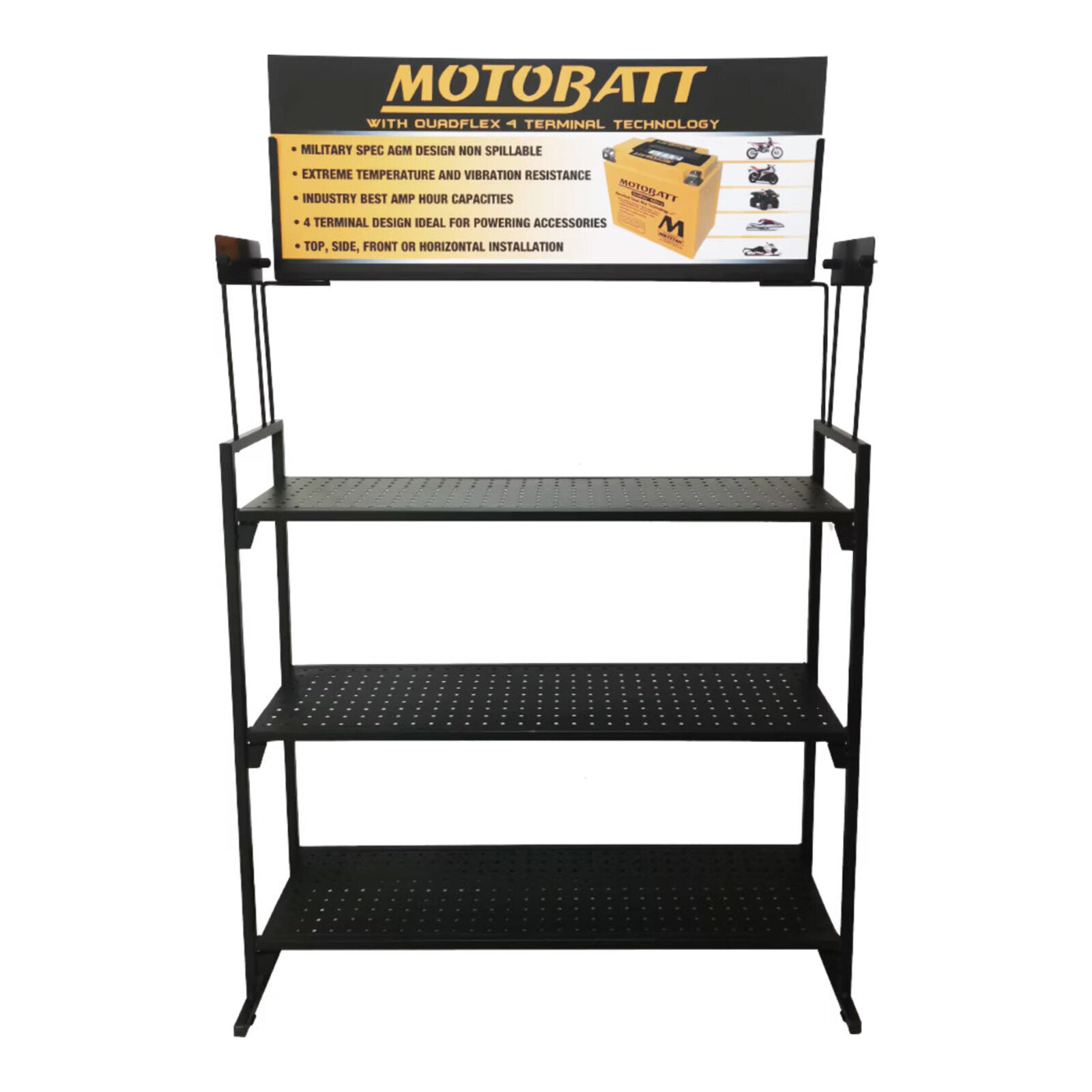 Motobatt 12-Station Maintainer Rack Only MBZSTANDB#