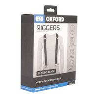Oxford Riggers Braces Classic Black OXCA060#